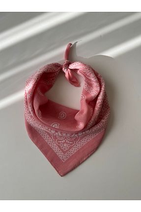 باندانا صورتی پنبه ای AGAPI - کد 947691675