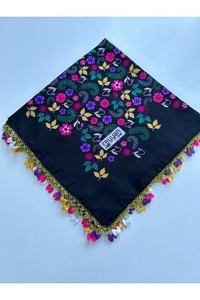 روسری رنگی پنبه ای REYYAN - کد 947692398