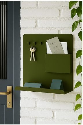قفسه دیواری خاکی 20 cm VoomeDesign - کد 947729035