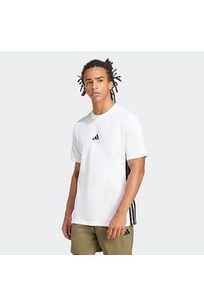 تیشرت اسپرت سفید مردانه رگولار adidas - کد 887263619