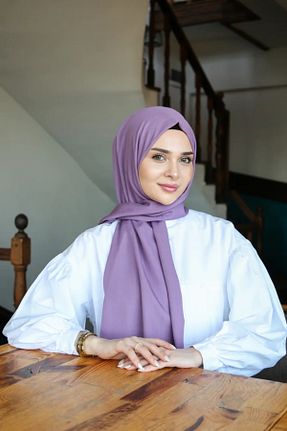 شال بنفش زنانه ویسکون Armine - کد 947770532