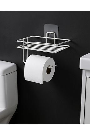 پایه دستمال توالت سفید فلزی Grassi - کد 947806928