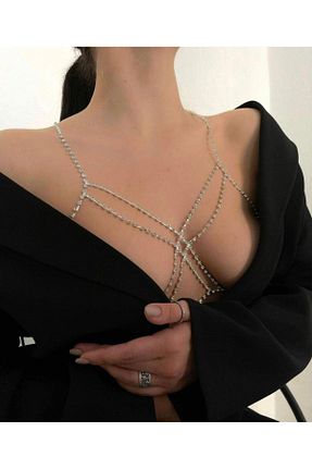 کمربند متالیک زنانه زنجیر MODAM HİFA - کد 947807853