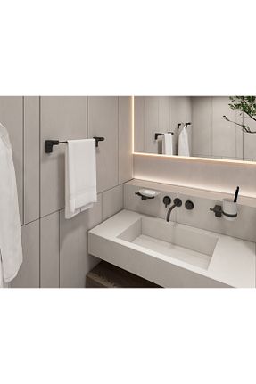 آویز حمام مشکی VESSA BANYO - کد 947945968