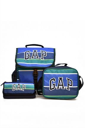 کیف مدرسه سرمه ای بچه گانه پارچه ای GAP - کد 948012098