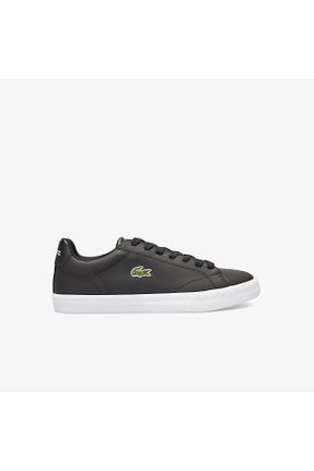 کفش اسنیکر مشکی مردانه بند دار Lacoste - کد 948004208