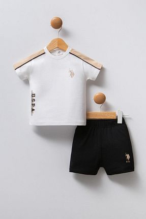 ست بالاتنه و پائین تنه رنگی بچه گانه بافتنی U.S. Polo Assn. - کد 948352049