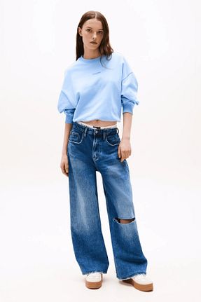 سوئیشرت رنگی زنانه چاپی Tommy Hilfiger - کد 948039892