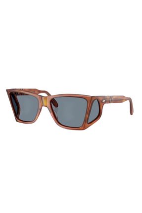 عینک آفتابی قهوه ای زنانه 57 Persol - کد 948065996