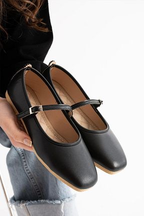 بابت مشکی زنانه چرم مصنوعی Tetaf - کد 948080059
