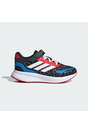 کفش اسنیکر مشکی بچه گانه بند دار adidas - کد 948299181