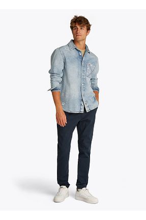 پیراهن سفید مردانه یقه پیراهنی Tommy Jeans - کد 948308402