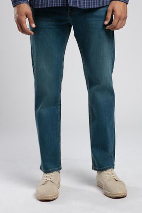 شلوار جین آبی مردانه پاچه ساده Lee Cooper - کد 948340007