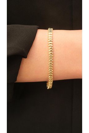 دستبند جواهر رنگی زنانه روکش طلا Jerie - کد 948431369