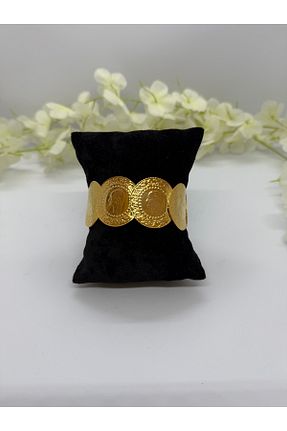 دستبند جواهر زرد زنانه روکش طلا Constanza Exclusive - کد 948748297
