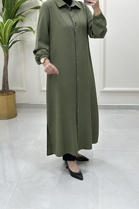 کلاه و ابایا خاکی زنانه پنبه پلی استر Keten - کد 948515239