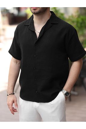 پیراهن مشکی مردانه Relaxed BASEL.CO - کد 948509725