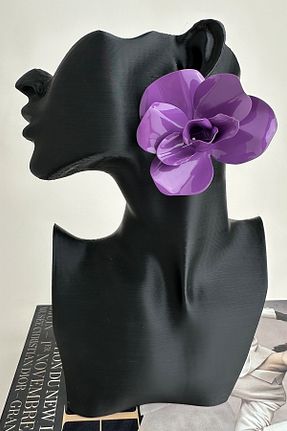 گوشواره جواهر طلائی فلزی Modex - کد 948521233