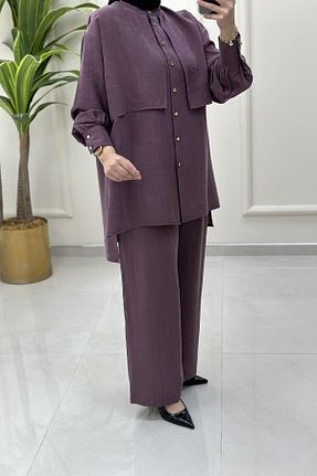 ست بالاتنه و پائین تنه حجاب رنگی زنانه رگولار sff - کد 948533309