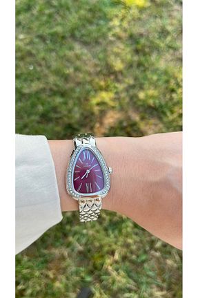 ساعت مچی زرشکی زنانه 26-30 میلی متر Bluemix Aksesuar - کد 948597133