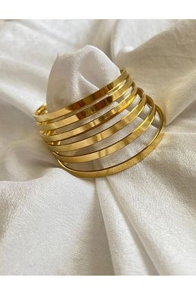 دستبند استیل (فولاد) زرد بچه گانه Perry Accesories - کد 948711630