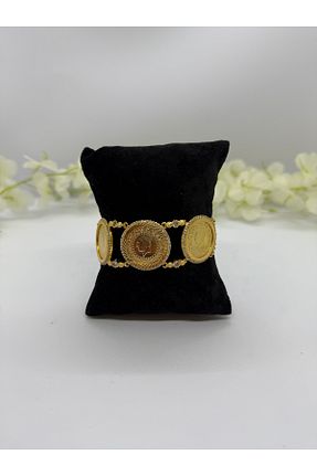 دستبند جواهر زرد زنانه روکش طلا Constanza Exclusive - کد 949038860