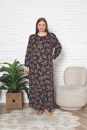 لباس سایز بزرگ رنگی زنانه پنبه - ویسکون Asel - کد 949034884