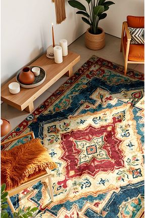 فرش رنگی قابل شستشو CANİLA - کد 949375701