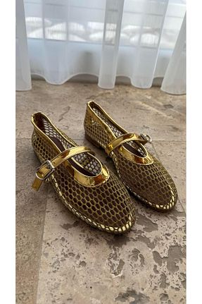 بابت زرد زنانه چرم مصنوعی Eataly Shoes - کد 949467278