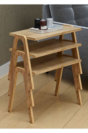 زیگون قهوه ای MDF Monte Sehpa - کد 924369748