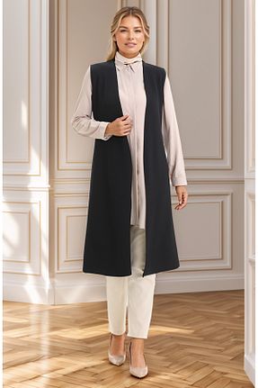 جلیقه حجاب مشکی زنانه رگولار RESPİRO - کد 934146878