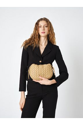 کیف دوشی بژ زنانه چرم مصنوعی Pierre Cardin - کد 930138779