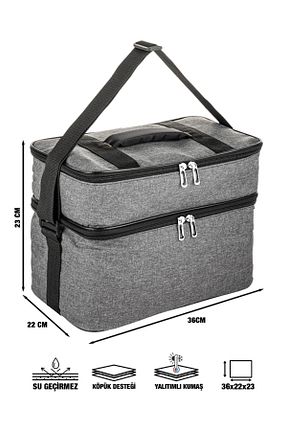 کیف عایق حرارتی طوسی 20-24,9 L MOUNTY - کد 935028760