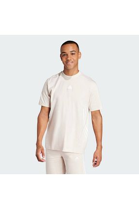 تیشرت اسپرت بژ مردانه Relaxed adidas - کد 814095792