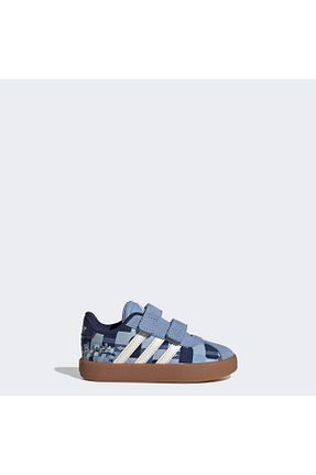 کفش اسنیکر آبی بچه گانه چرم مصنوعی adidas - کد 893280868