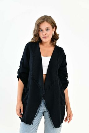 کت مشکی زنانه رگولار Butik - کد 839489539