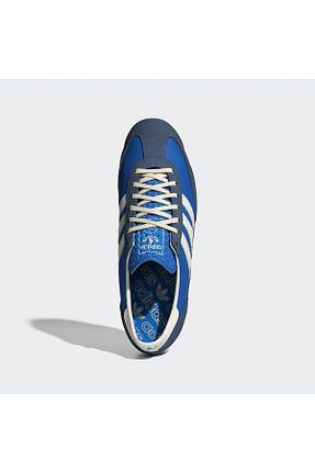 کفش اسنیکر آبی زنانه بند دار adidas - کد 890575285