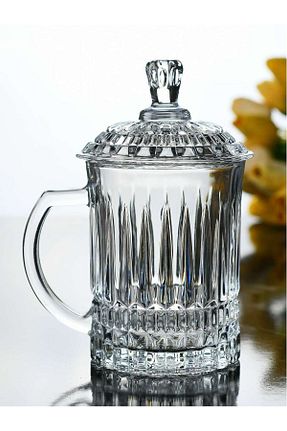 لیوان آب سفید شیشه İnova Home Decor - کد 833991501