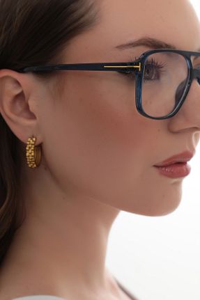 عینک محافظ نور آبی سرمه ای زنانه 45 STAOOM - کد 948632504