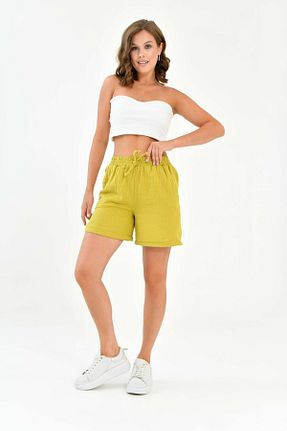 شلوارک و برمودا سبز زنانه Relaxed Butik - کد 839482905