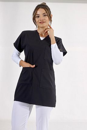 لباس کار سرمه ای ÇİZGİ MEDİKAL - کد 761632401