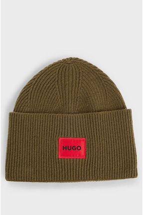 کلاه پشمی سفید زنانه اکریلیک HUGO - کد 869547735