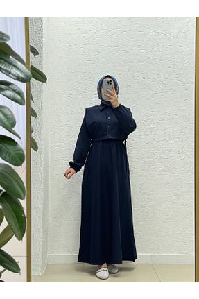 لباس حجاب رنگی زنانه اورسایز MİHRA STORE - کد 940986198
