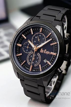 ساعت مچی سرمه ای مردانه 46 میلی متر Lee Cooper - کد 825091999