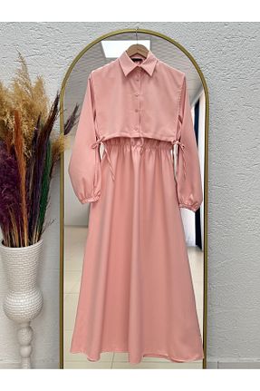 لباس حجاب رنگی زنانه اورسایز MİHRA STORE - کد 940986204