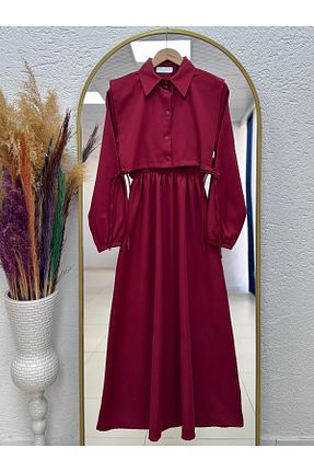 لباس حجاب رنگی زنانه اورسایز MİHRA STORE - کد 940986120