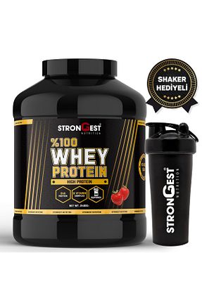 پروتئین WHEY Çilekli STRONGEST - کد 933355949