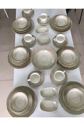 سرویس غذاخوری طوسی 6 نفره Bonna Porselen - کد 222212147