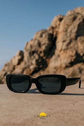 عینک آفتابی مشکی زنانه 52 Carmelo Eyewear - کد 924219370