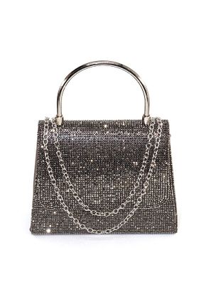 کیف مجلسی طلائی زنانه پارچه ای KEEBA - کد 851042911